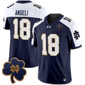 Steve Angeli Notre Dame Fighting Irish Alternate Jersey - Navy