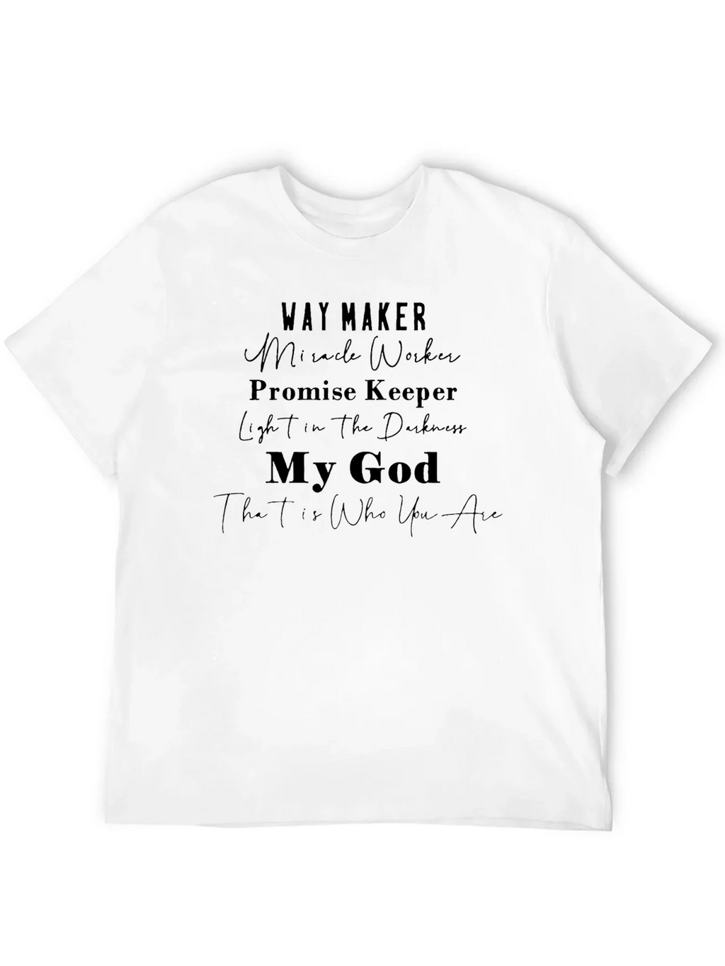Way Maker Christian T-Shirt