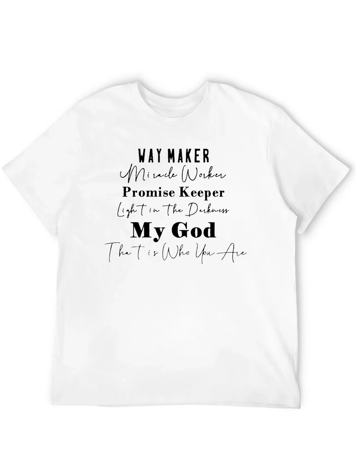 Way Maker Christian T-Shirt