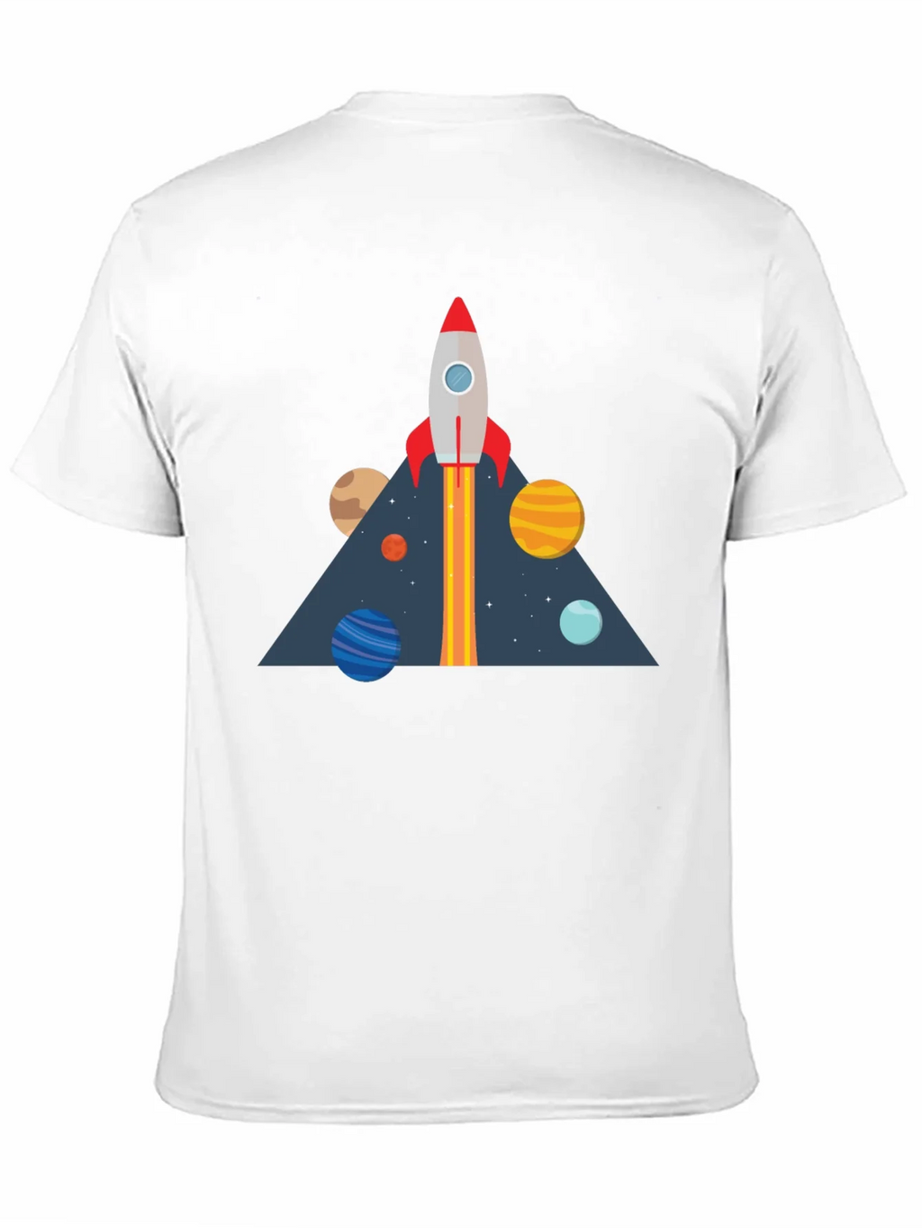 Rocket Launch T-Shirt - Space Adventure Graphic Tee