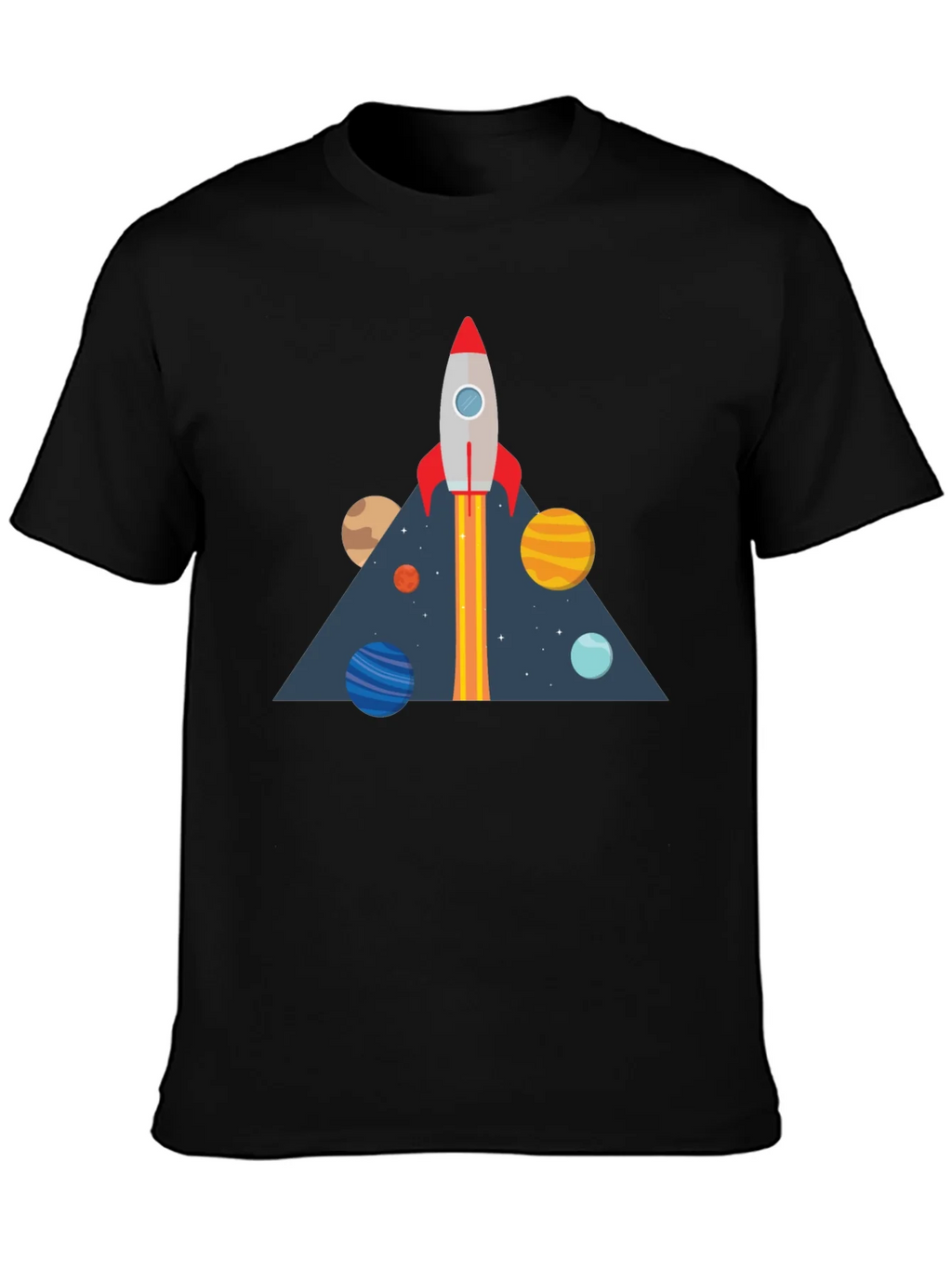 Rocket Launch T-Shirt - Space Adventure Graphic Tee