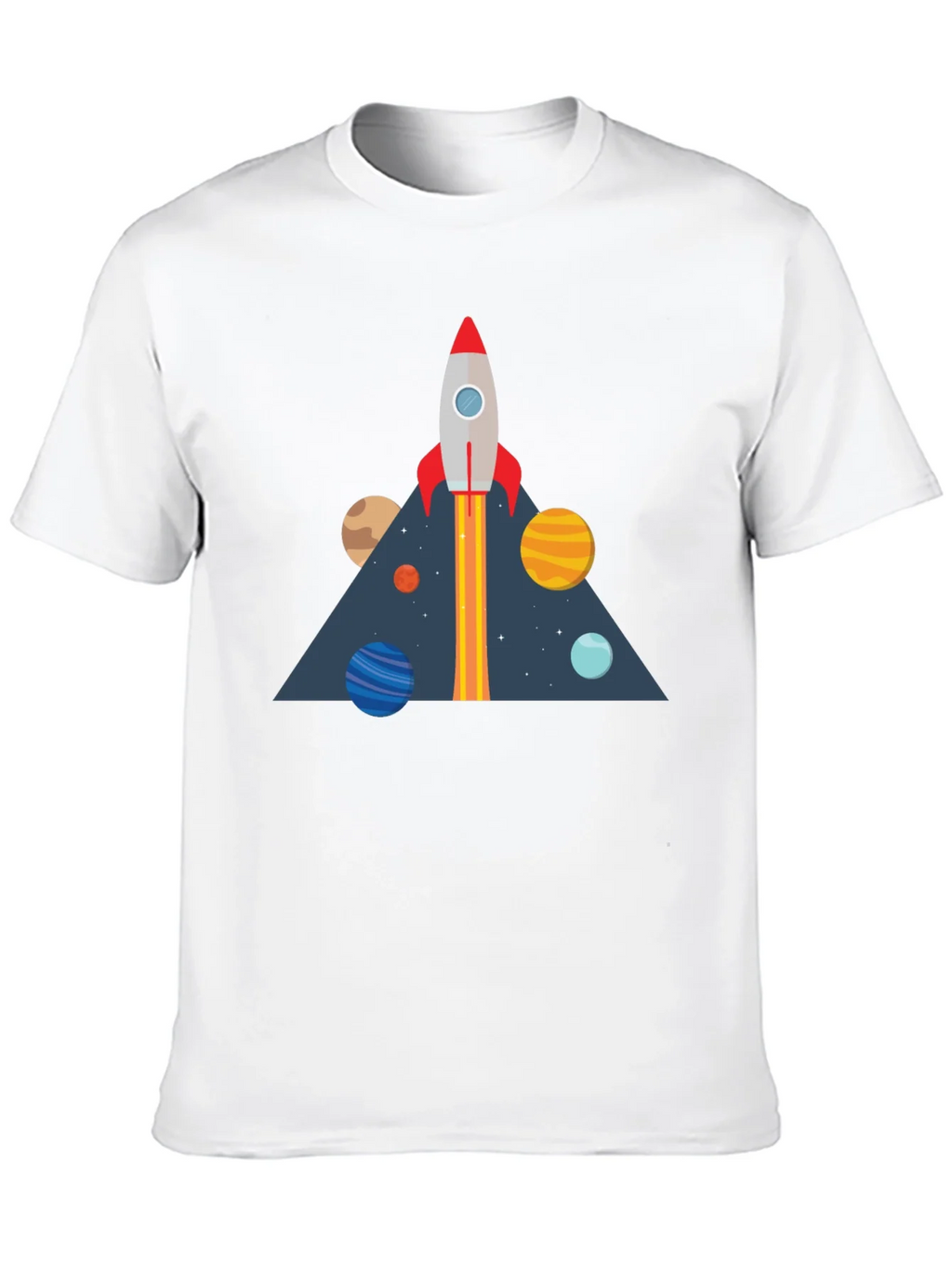Rocket Launch T-Shirt - Space Adventure Graphic Tee