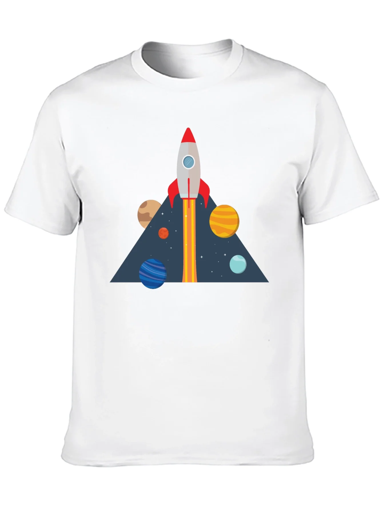 Rocket Launch T-Shirt - Space Adventure Graphic Tee