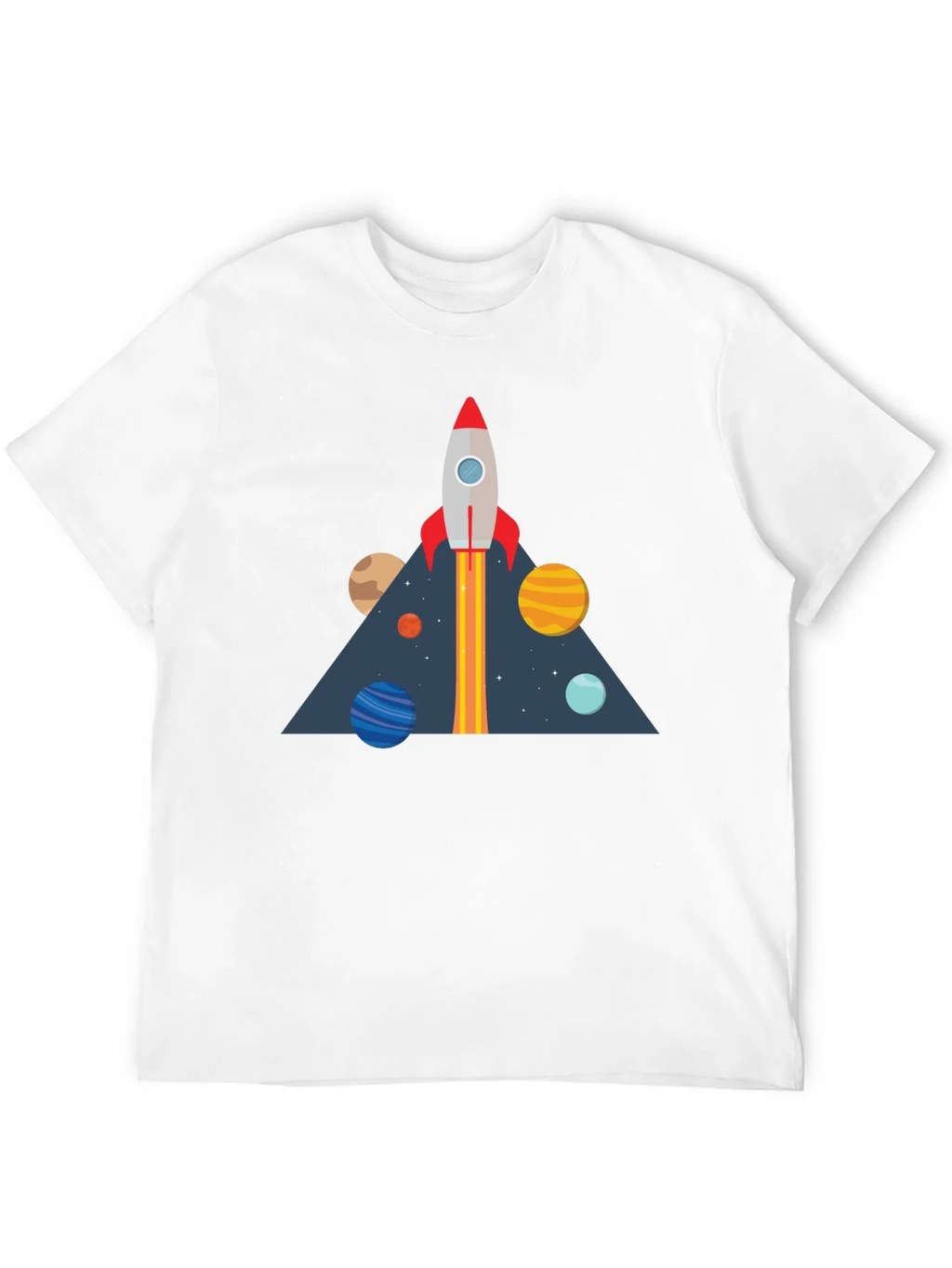 Rocket Launch T-Shirt - Space Adventure Graphic Tee