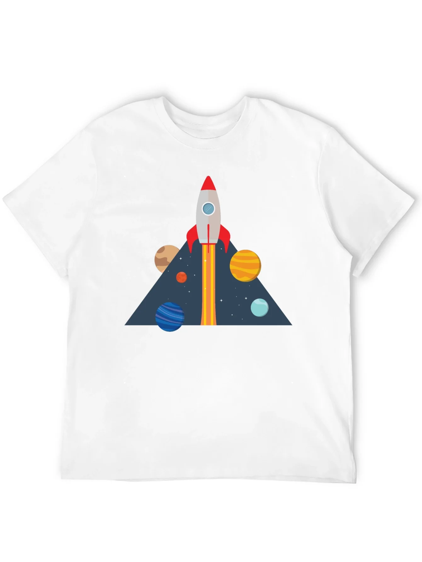 Rocket Launch T-Shirt - Space Adventure Graphic Tee