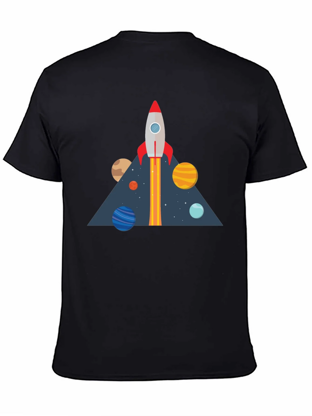 Rocket Launch T-Shirt - Space Adventure Graphic Tee