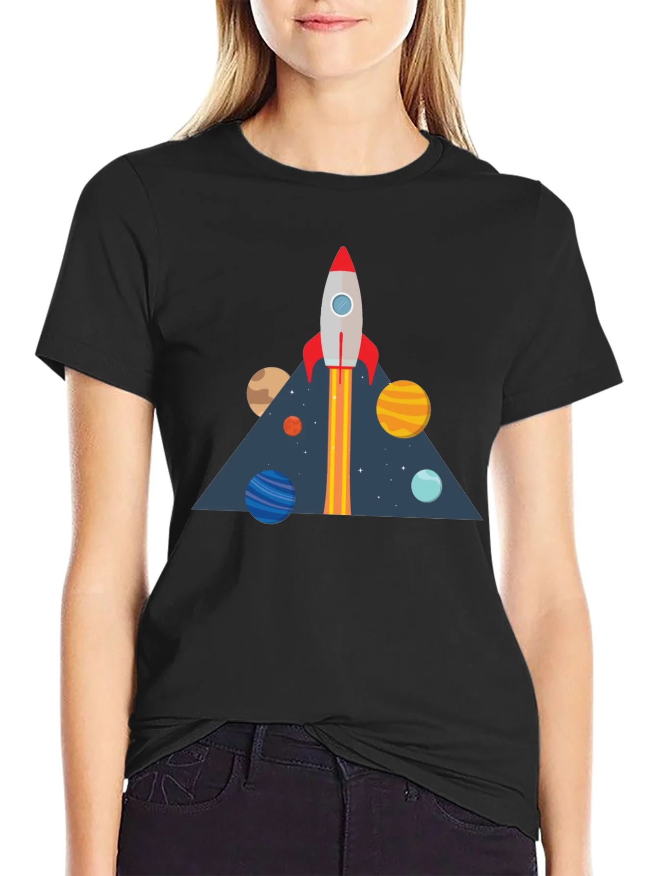 Rocket Launch T-Shirt - Space Adventure Graphic Tee