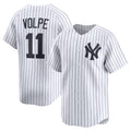 New York Yankees #11 Anthony Volpe Home Limited Player Jersey - White Stitched Baseball Jersey