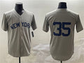 New York Yankees #35 Cody Bellinger Gray Cool Base Stitched Baseball Jersey