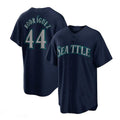 Seattle Mariners #44 Julio Rodriguez Navy Official Replica Player Jersey Baseball Jerseys