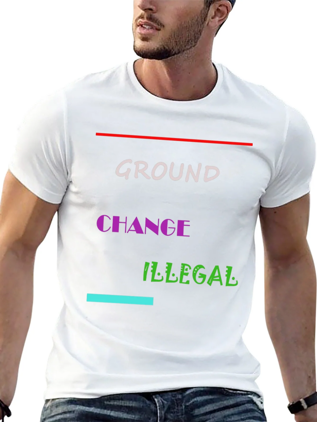 Ground Change Illegal Graphic Tee