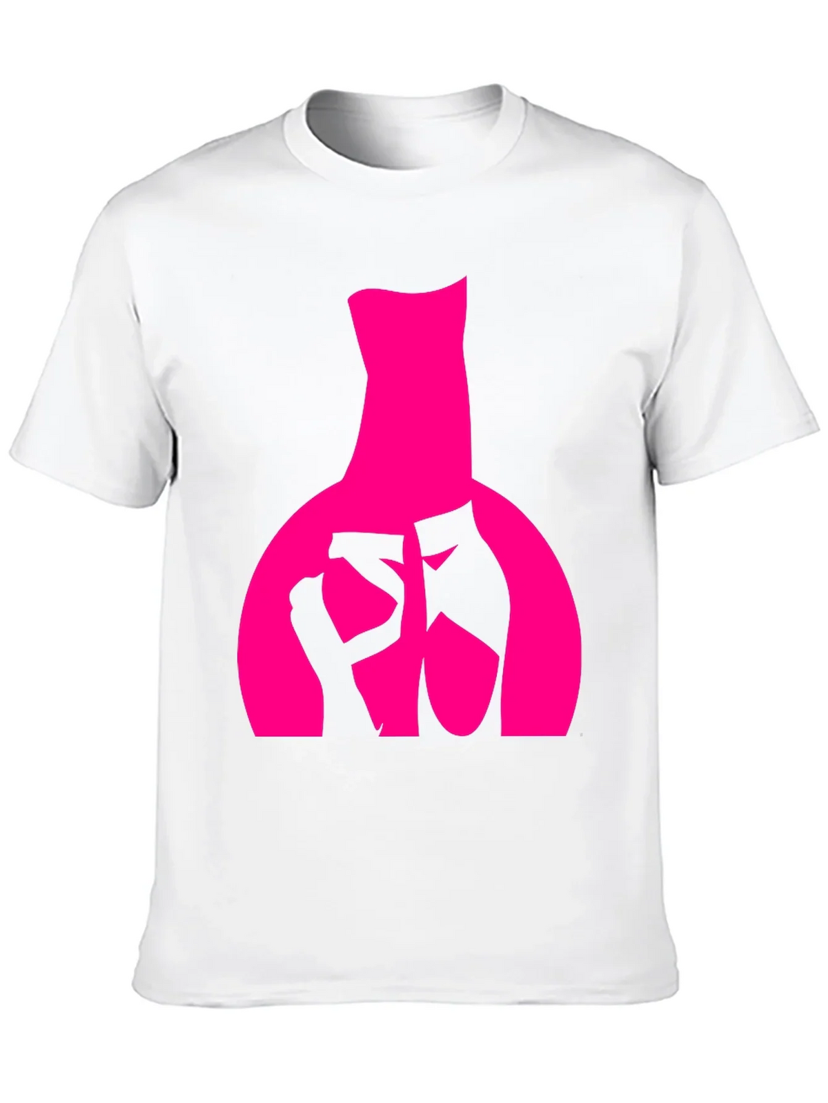 Ballet Dancer Graphic Tee - Black Cotton