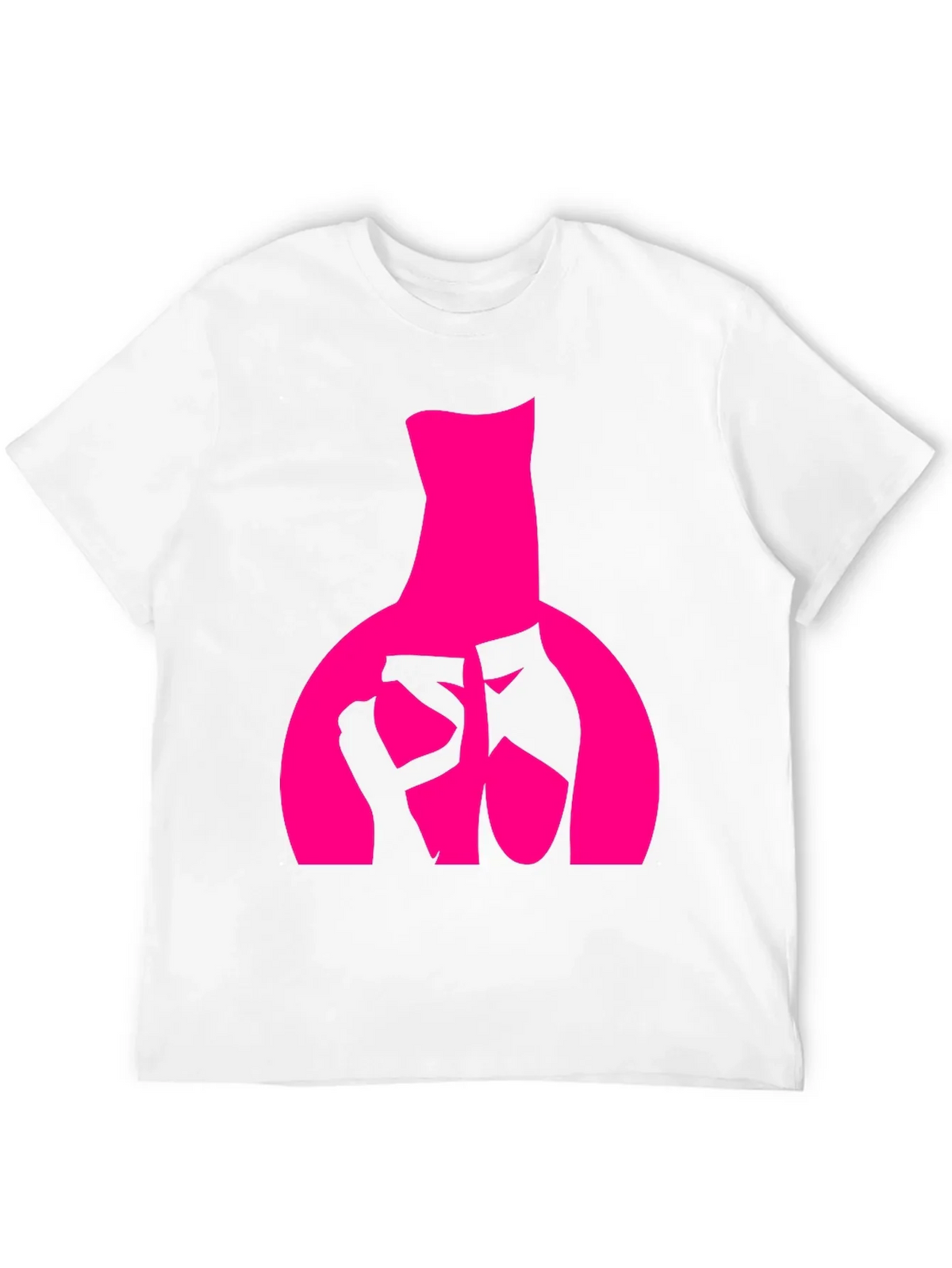 Ballet Dancer Graphic Tee - Black Cotton