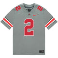 Caleb Downs Ohio State Buckeyes Jersey  Grey