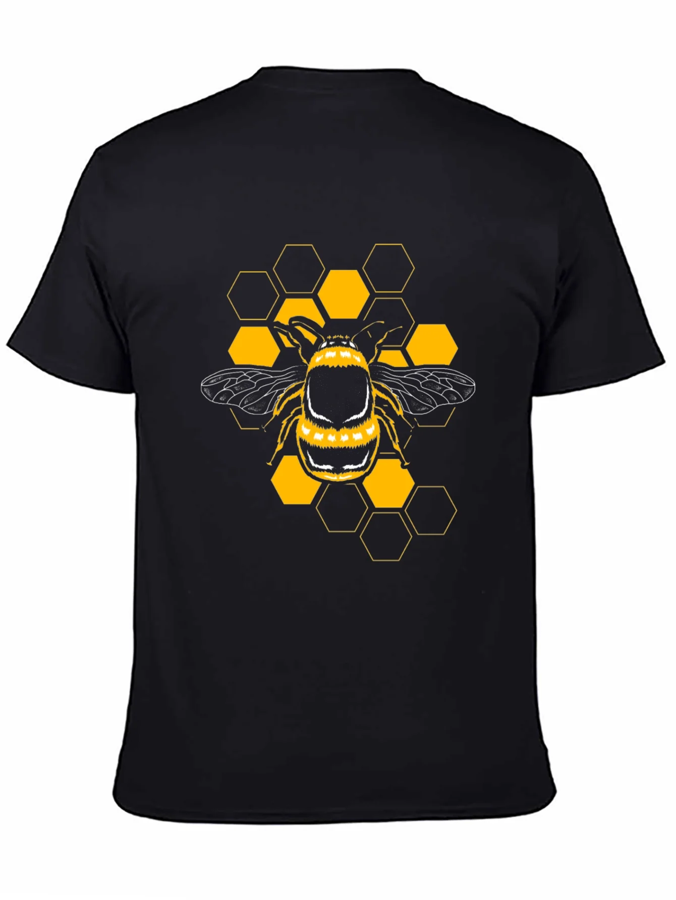 Bee Graphic Black T-Shirt
