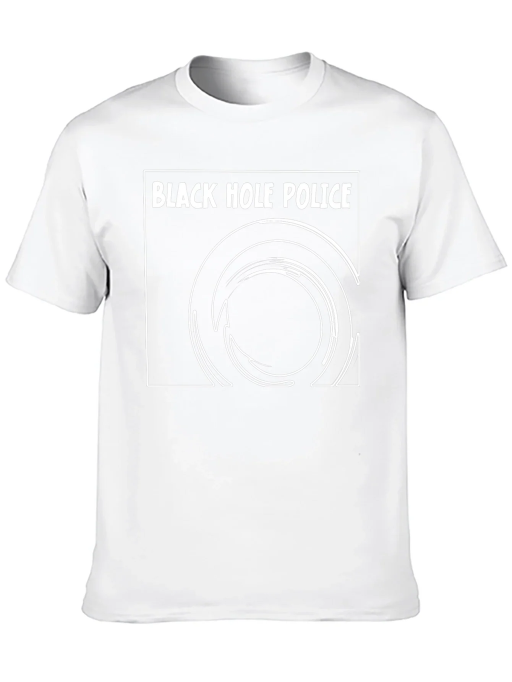 Black Hole Police Graphic Tee