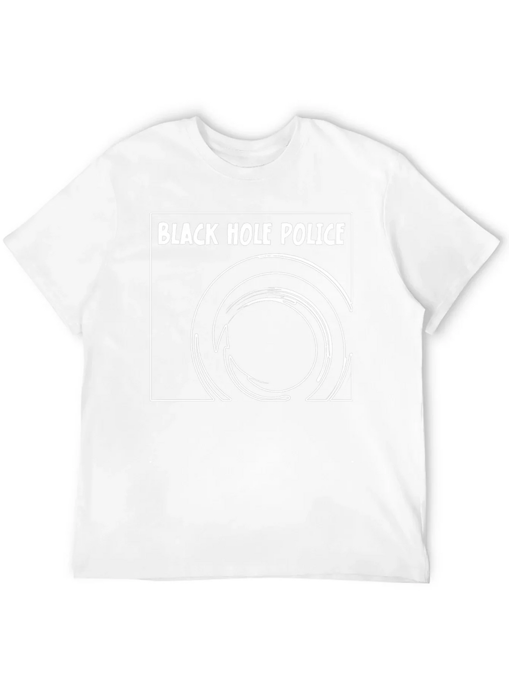 Black Hole Police Graphic Tee