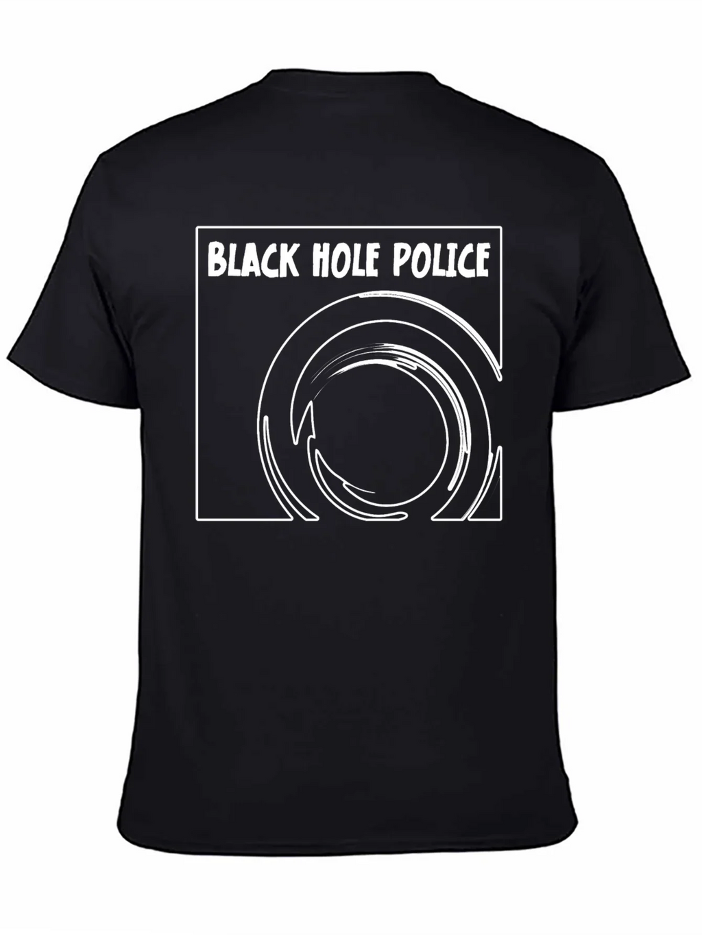 Black Hole Police Graphic Tee