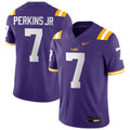 Harold Perkins Jr. LSU Tigers Jersey - Purple