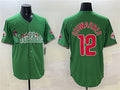 Philadelphia Phillies #12 Kyle Schwarber Green Phanatic Limited Stitched Baseball Jersey