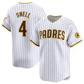 San Diego Padres #4 Blake Snell White 2024 Home Limited Baseball Stitched Jersey
