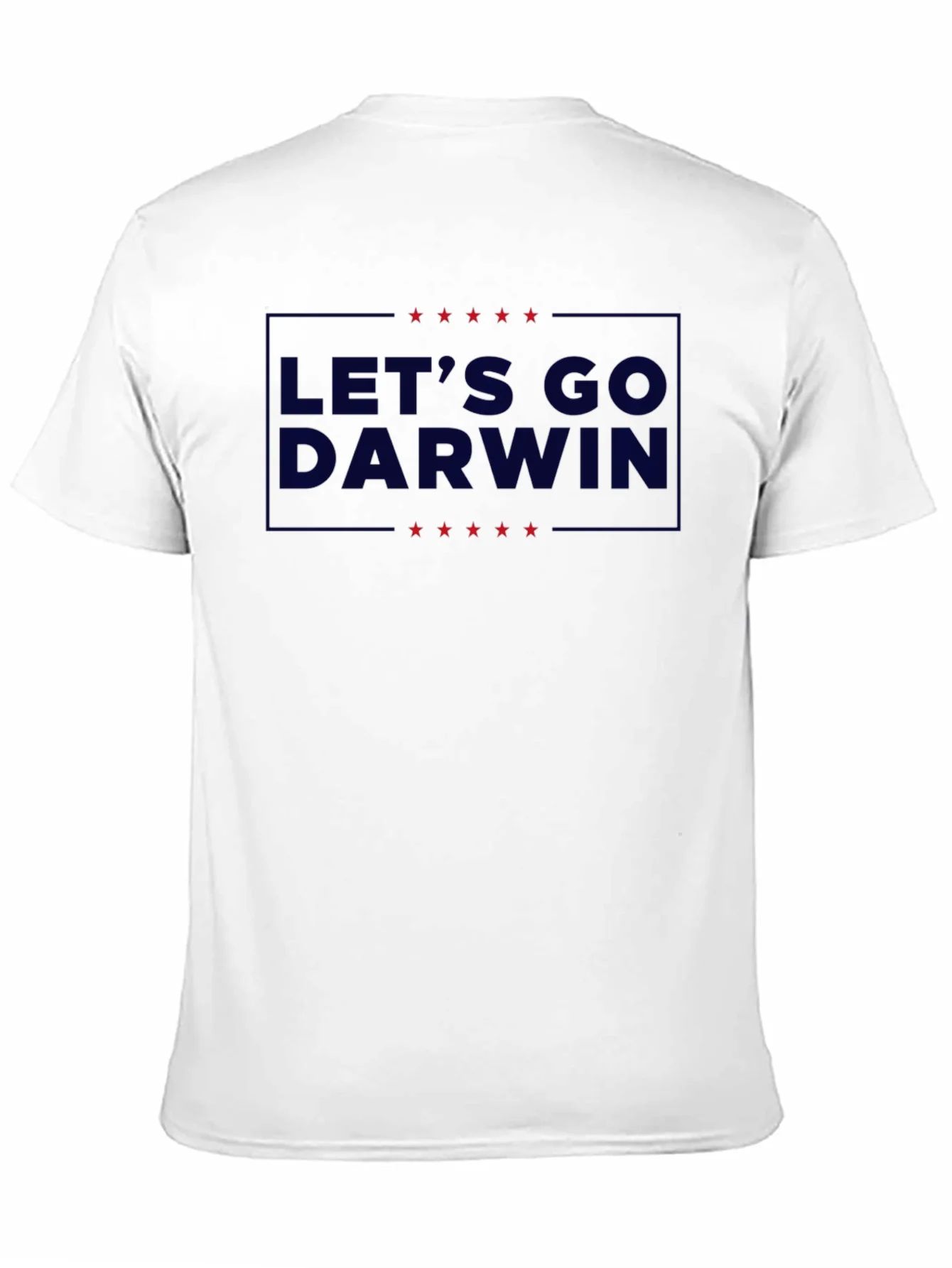 Lets Go Darwin Graphic Tee - Black Crew Neck