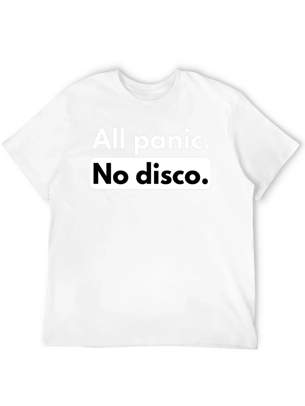All Panic No Disco Graphic Tee