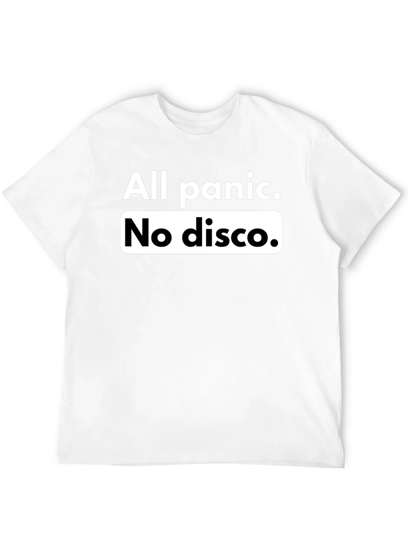 All Panic No Disco Graphic Tee