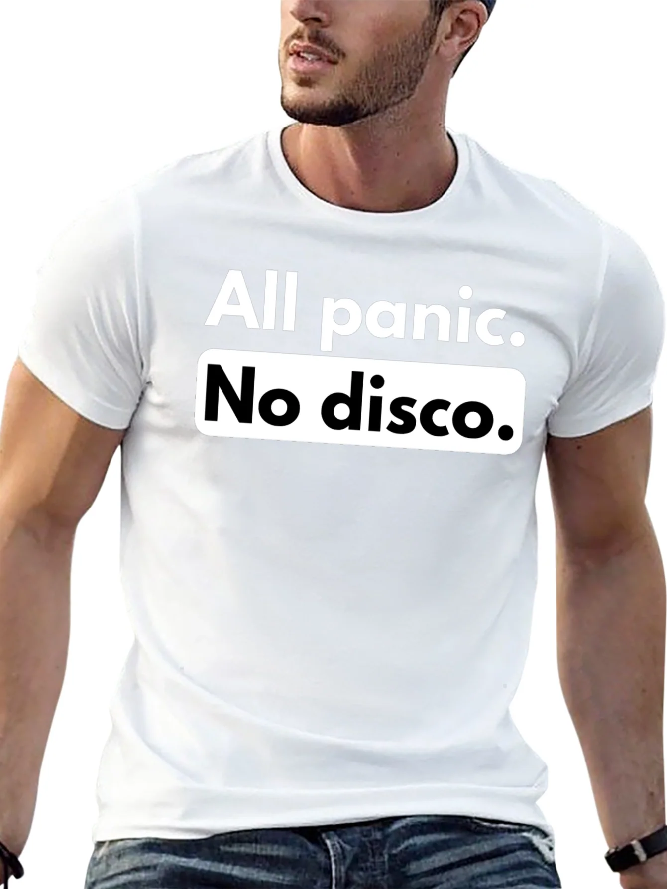 All Panic No Disco Graphic Tee