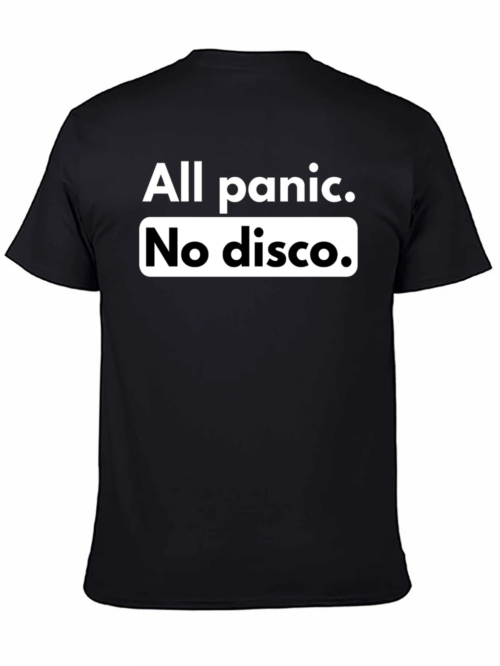 All Panic No Disco Graphic Tee