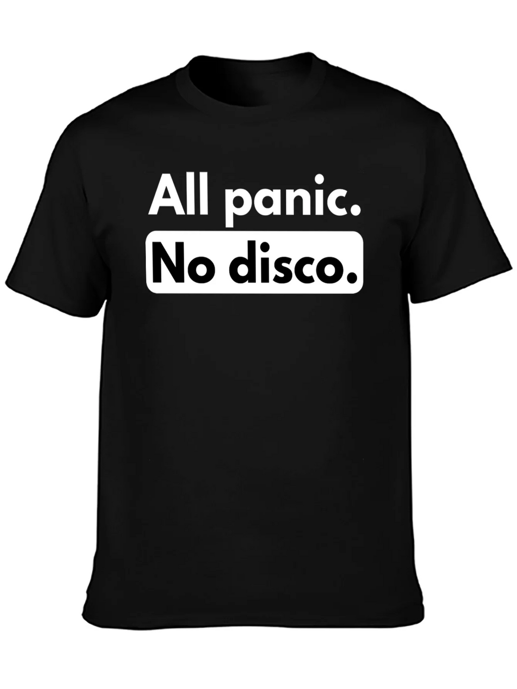 All Panic No Disco Graphic Tee