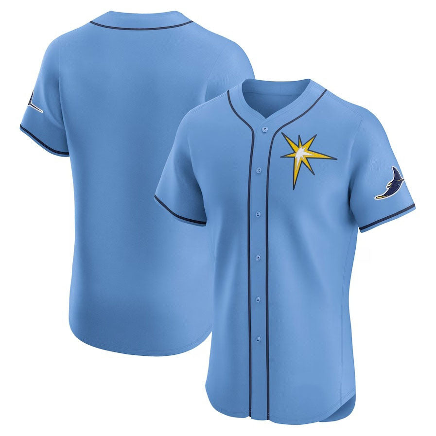 Tampa Bay Rays Alternate Elite Jersey - Light Blue Stitched Baseball Jersey