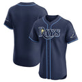Tampa Bay Rays Road Elite Jersey - Navy Stitched Baseball Jersey