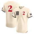 Texas Rangers #2 Marcus Semien City Connect Elite Jersey - Cream Stitched Baseball Jersey