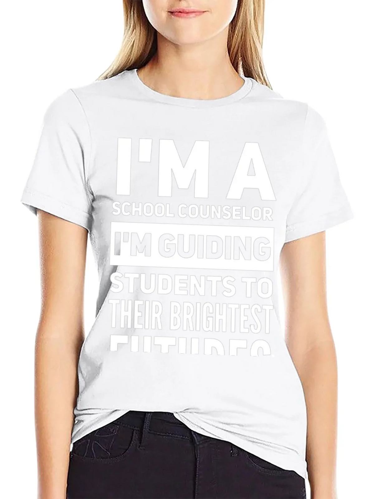 School Counselor T-Shirt: Im Guiding Futures!