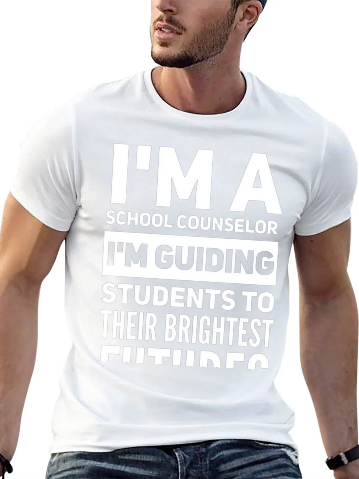 School Counselor T-Shirt: Im Guiding Futures!