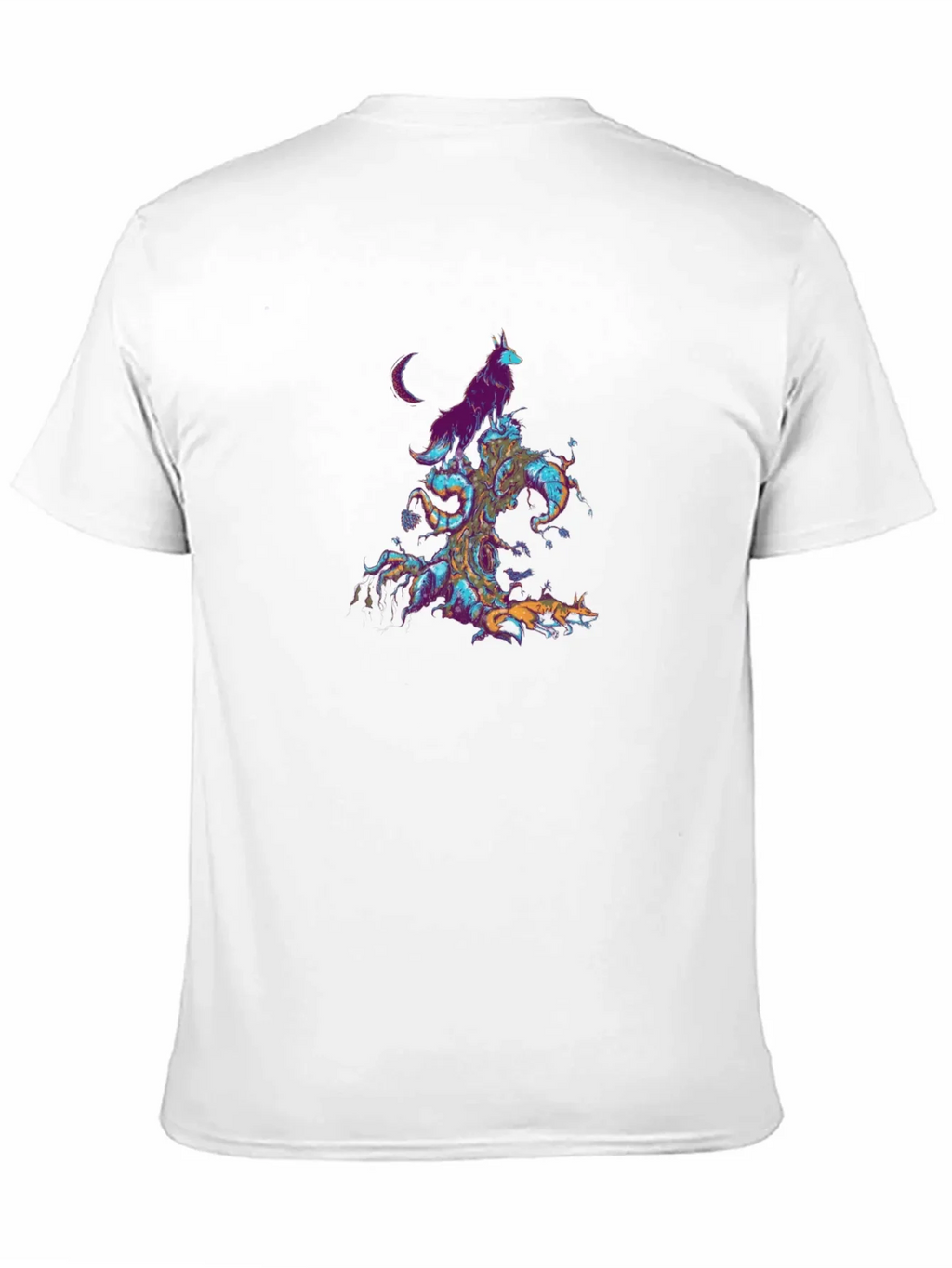 Mystic Wolves Graphic T-Shirt