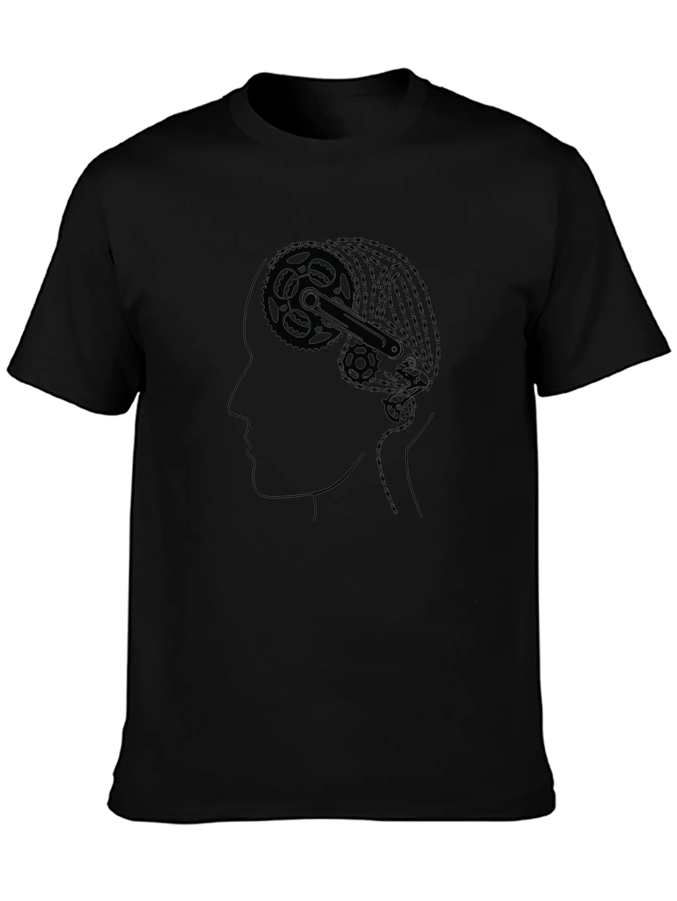Gear Head Tee - Bicycle Brain T-Shirt