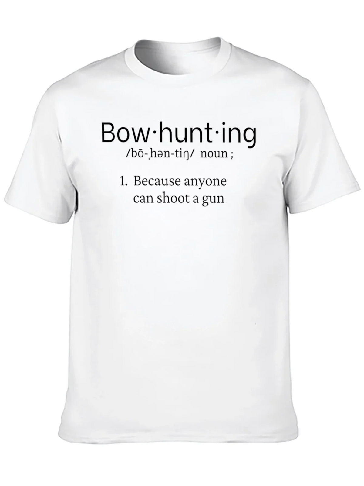 Bowhunting Definition T-Shirt - Gift for Hunters