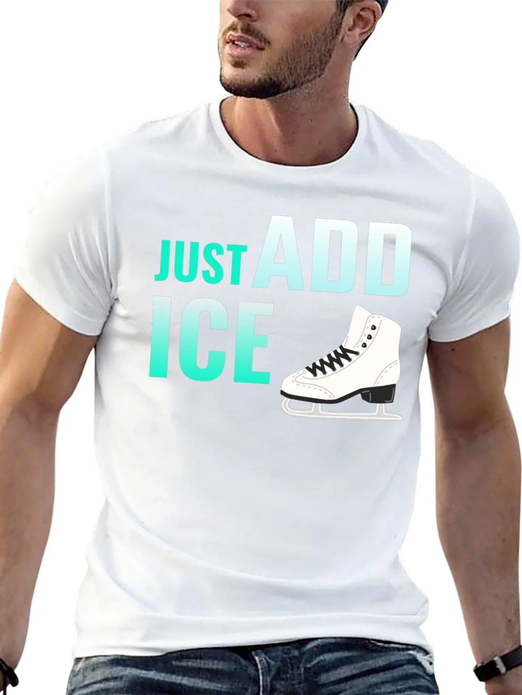 Just Add Ice Figure Skating T-Shirt
