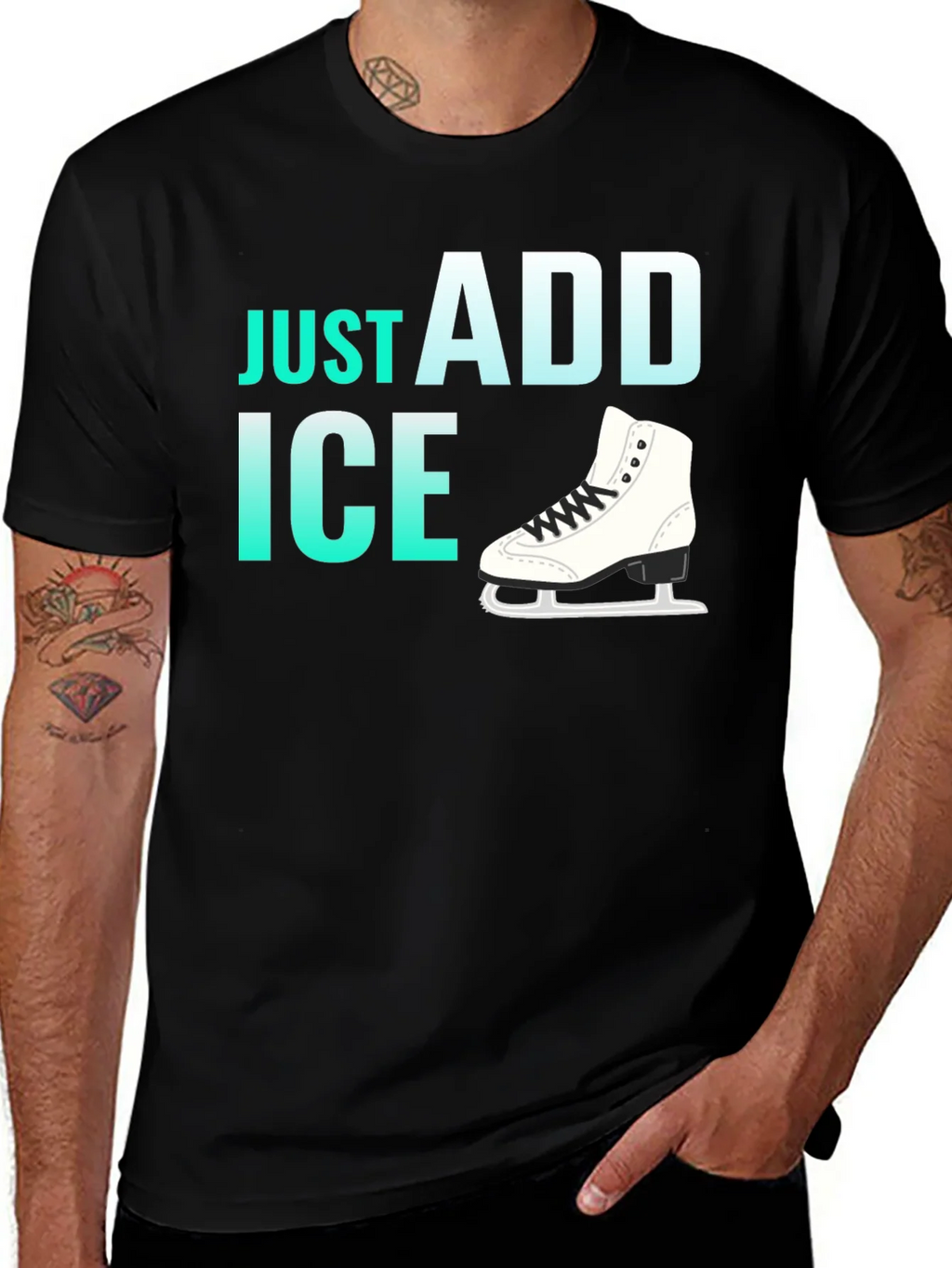 Just Add Ice Figure Skating T-Shirt