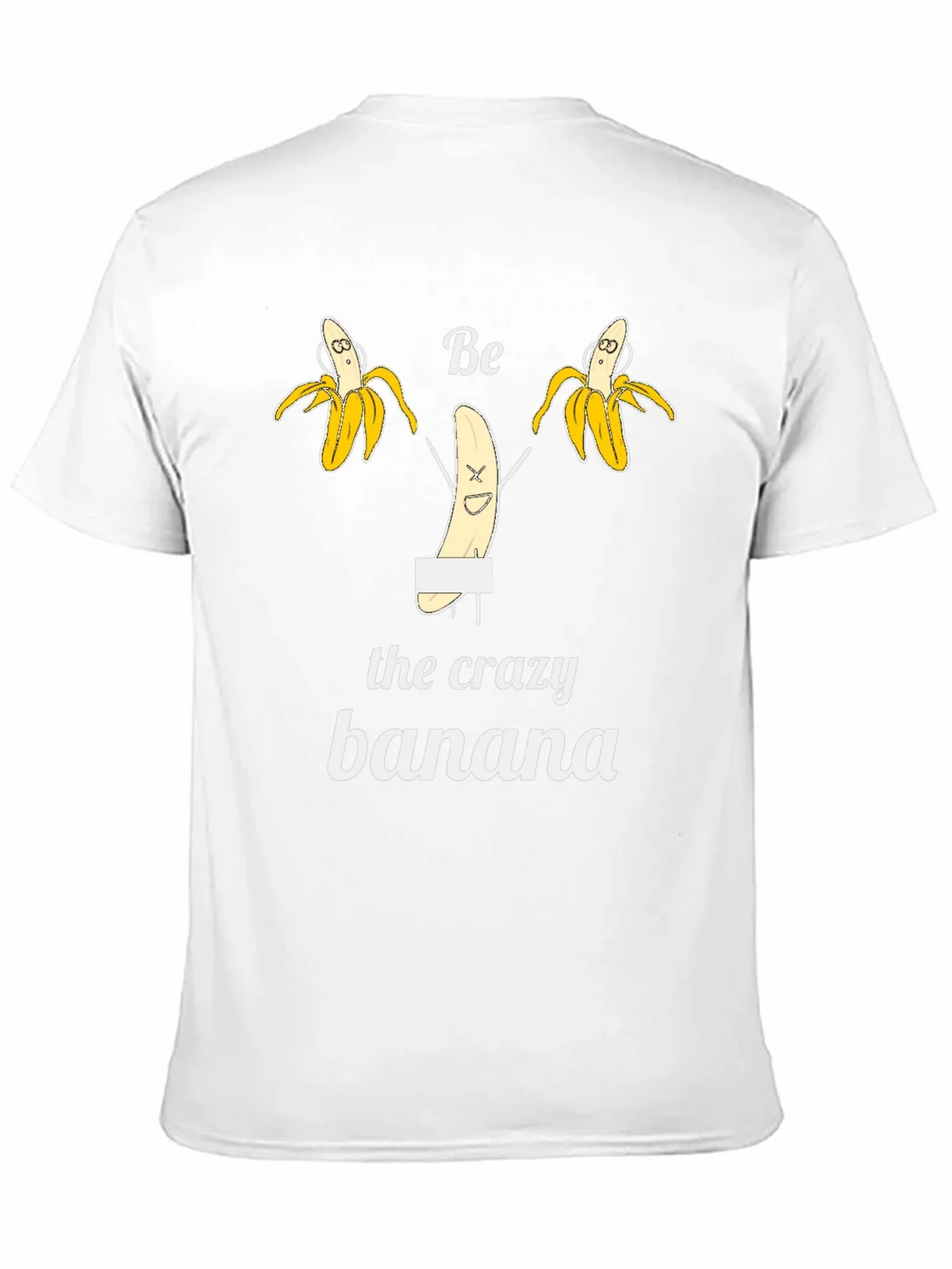 Be the Crazy Banana Black T-Shirt