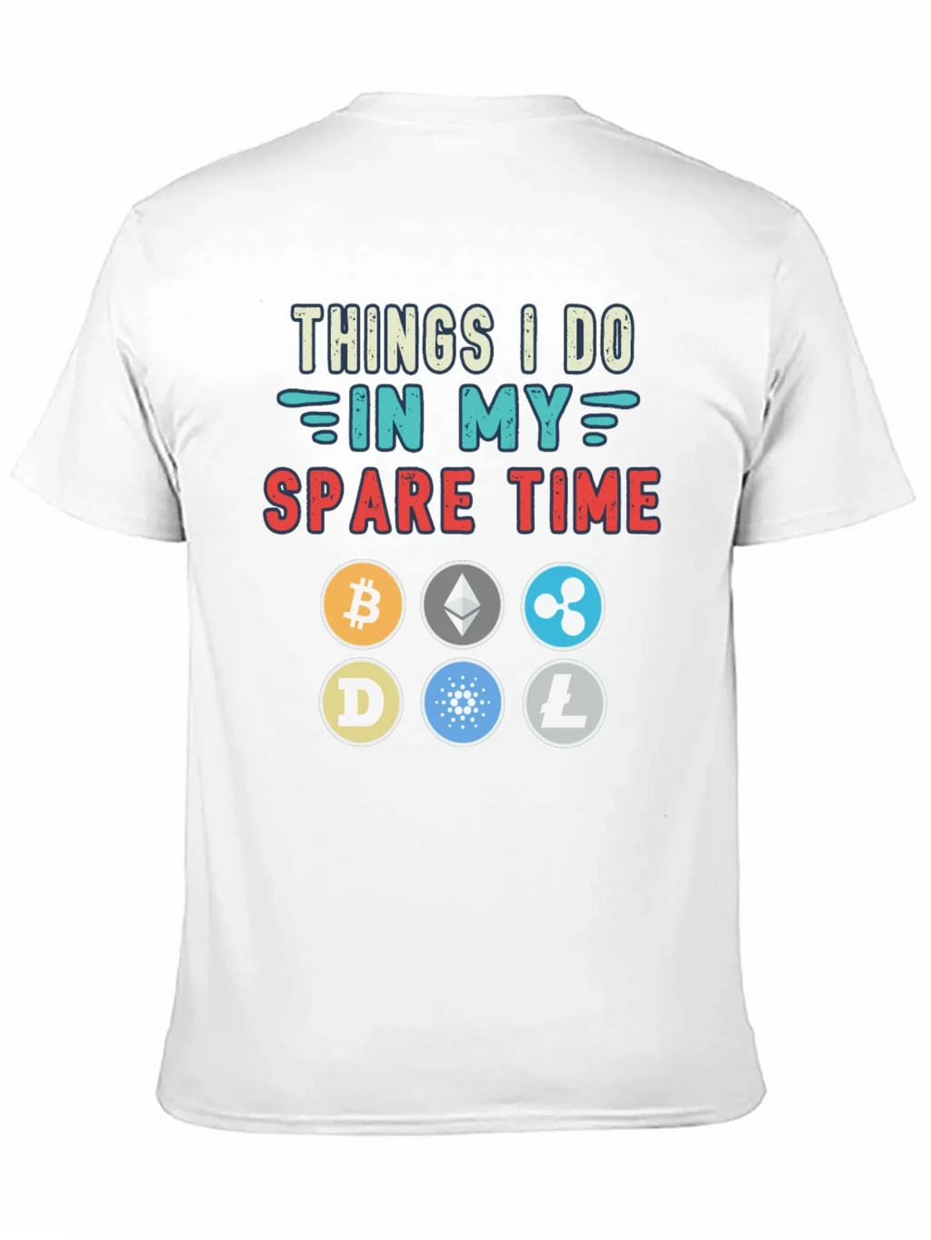 Crypto Lover T-Shirt - Spare Time Hobbies