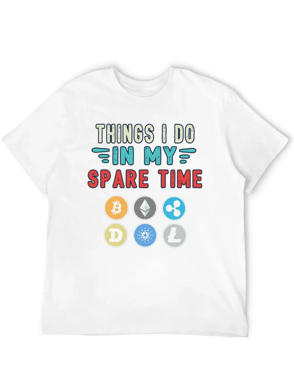 Crypto Lover T-Shirt - Spare Time Hobbies