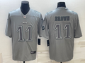 Men's Philadelphia Eagles A.J. Brown Gray Atmosphere Fashion Game Jersey