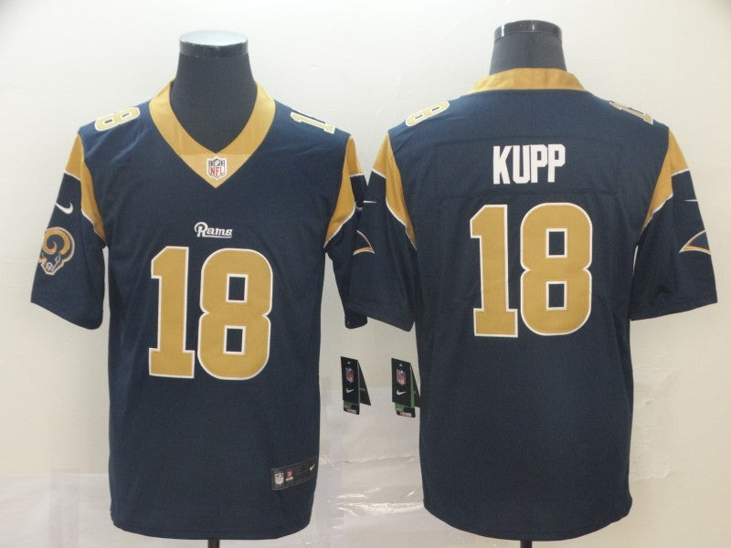 Men's Los Angeles Rams Cooper Kupp Navy Game Jersey