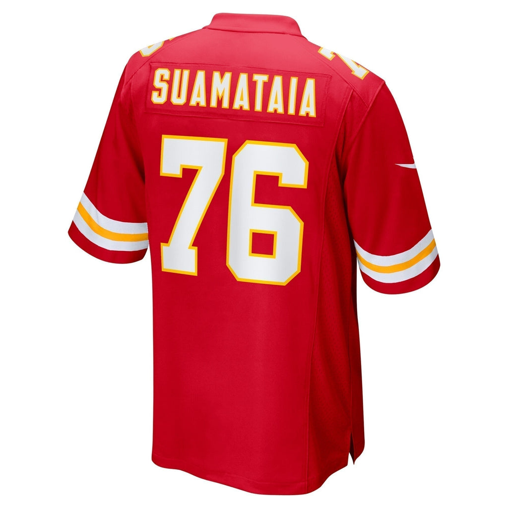 Kingsley Suamataia Kansas City Chiefs   Game Jersey -  Red