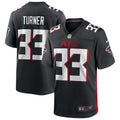 Michael Turner Atlanta Falcons  Game Retired   Jersey - Black