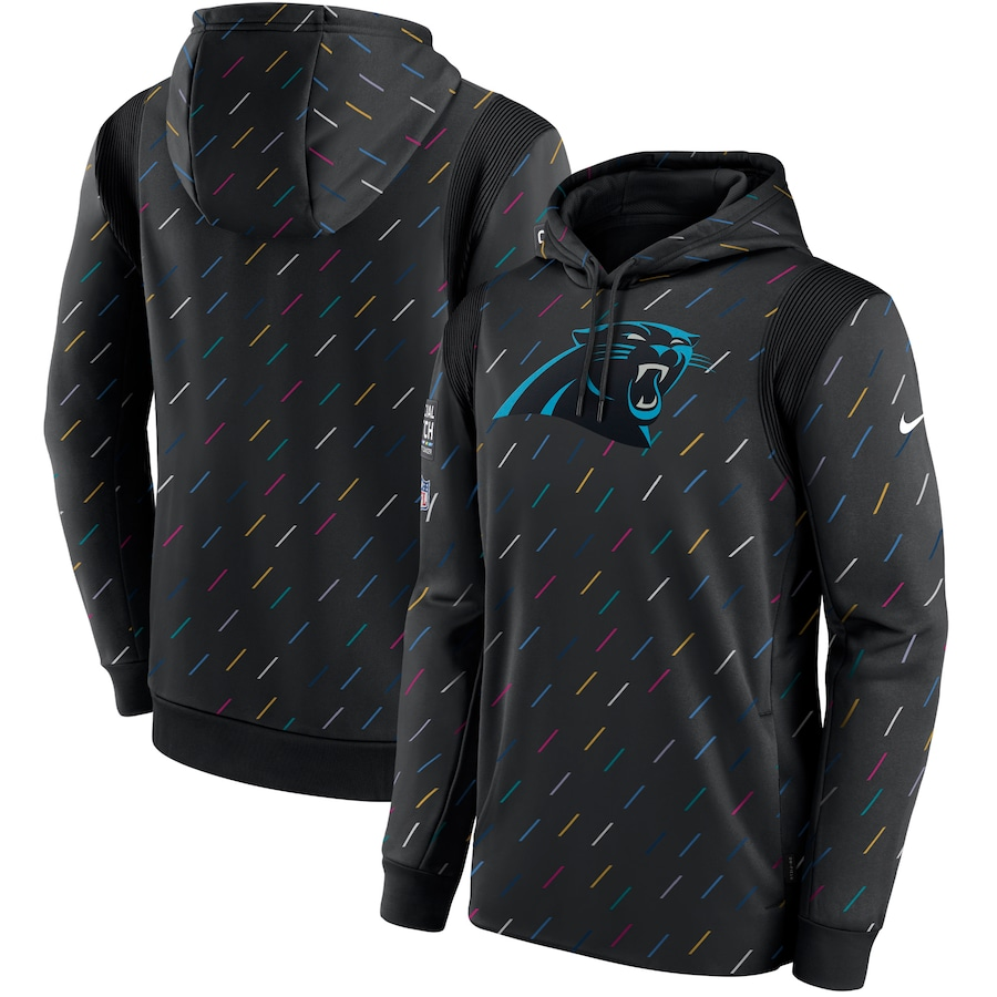 Men's Carolina Panthers 2021 Salute to Service Hoodie Black