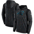 Men's Carolina Panthers  2021 Salute to Service Hoodie1 Black